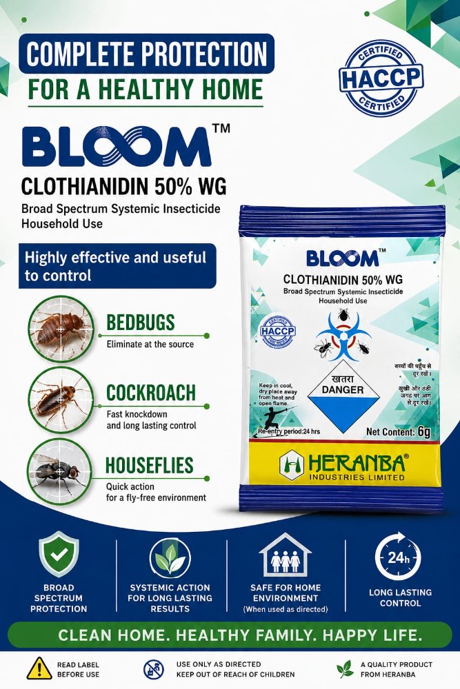 Heranba Bloom - Clothianidin 50% WG