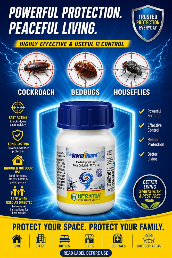 Heranba Stormguard - Imidacloprid 21% + Beta-cyfluthrin 10.5% SC