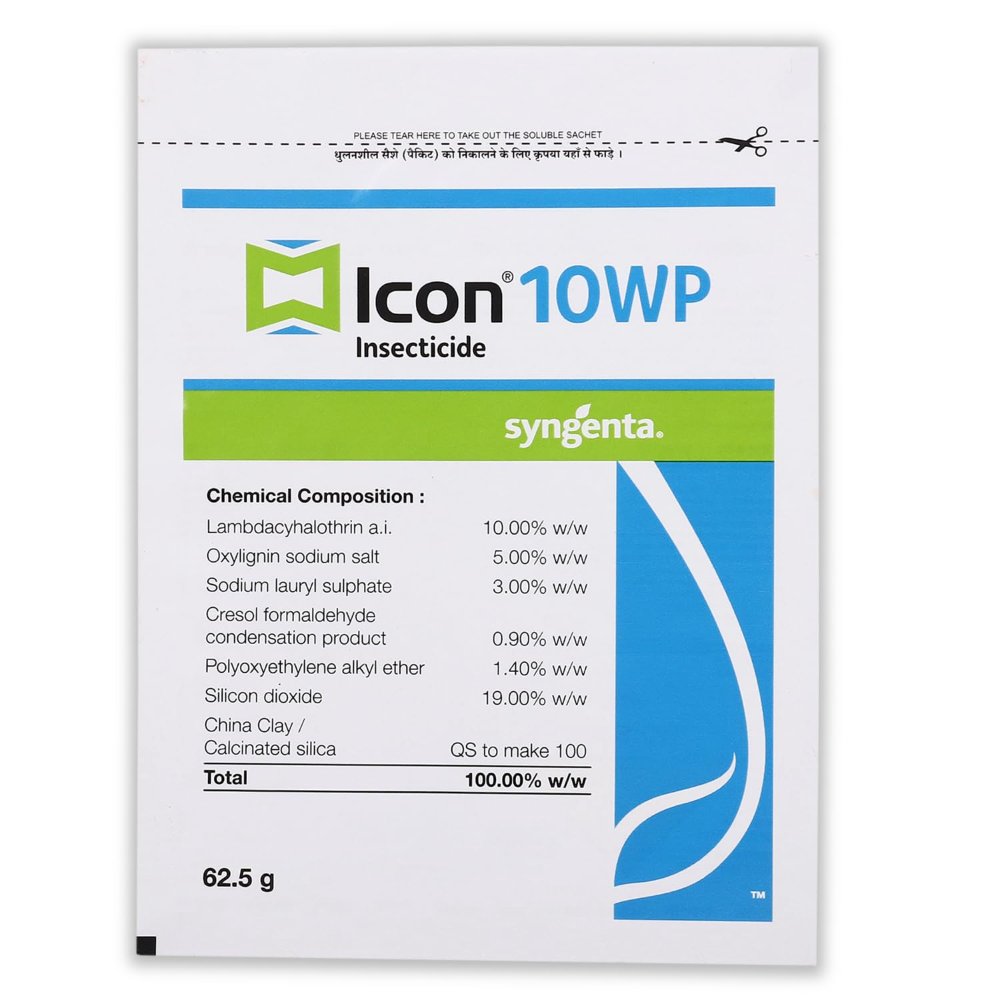 Syngenta Icon 10 WP - Lambda-cyhalothrin 10% WP